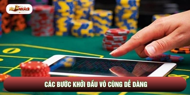 Các bước khởi đầu vô cùng dễ dàng Các bước khởi đầu vô cùng dễ dàng
