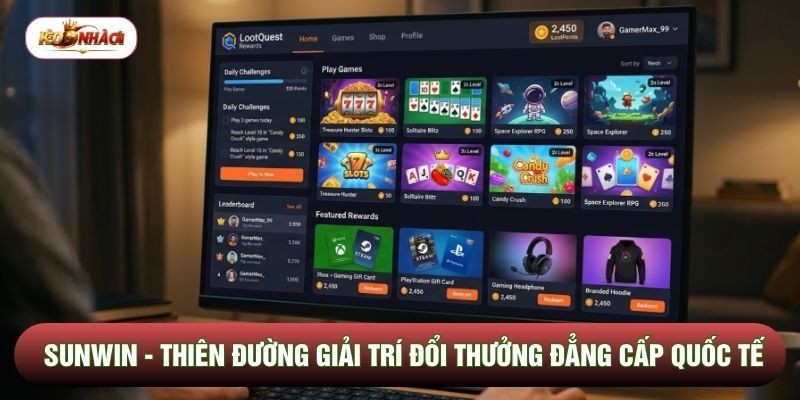 Sunwin - Thiên Đường Giải Trí Đổi Thưởng Đẳng Cấp Quốc Tế