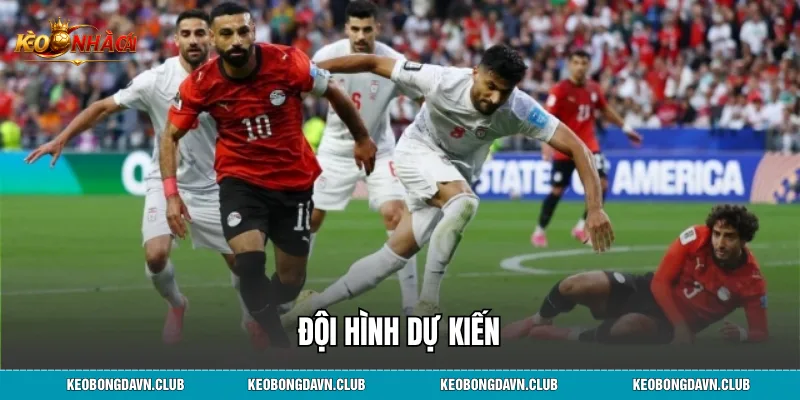 Đội hình dự kiến