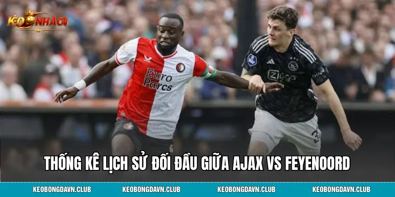 Thống kê lịch sử đối đầu giữa Ajax vs Feyenoord