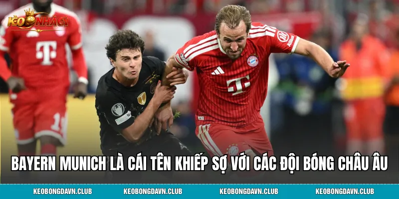 Bayern Munich là cái tên khiếp sợ đối với bất kỳ đại gia nào tại Châu Âu