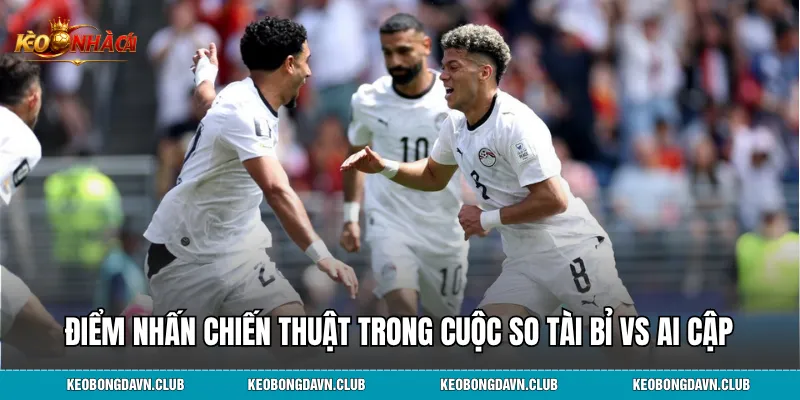 Điểm nhấn chiến thuật trong cuộc so tài Bỉ vs Ai Cập