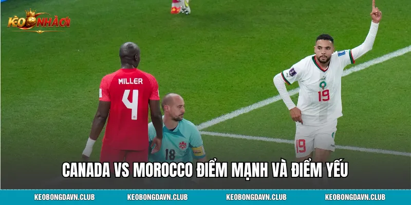 Canada vs Morocco điểm mạnh và điểm yếu