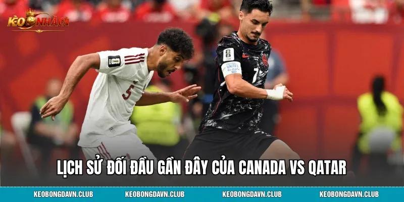 Lịch sử đối đầu gần đây của Canada vs Qatar