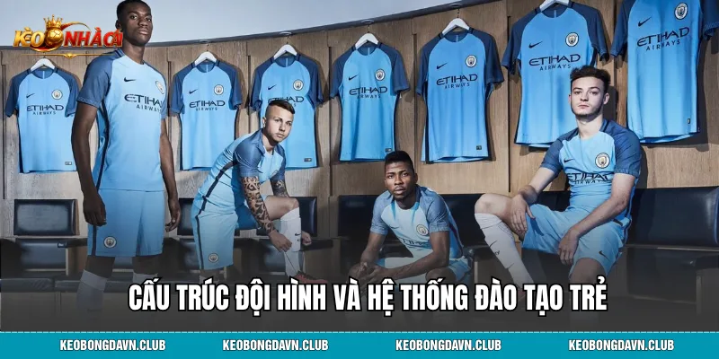 Cấu trúc đội hình và hệ thống đào tạo trẻ