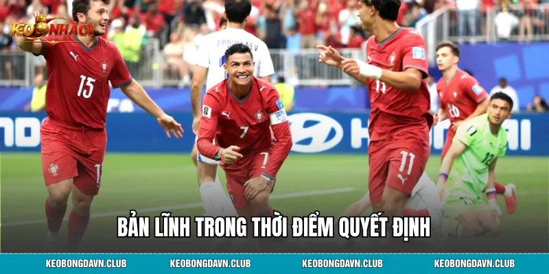 Bản lĩnh trong thời điểm quyết định