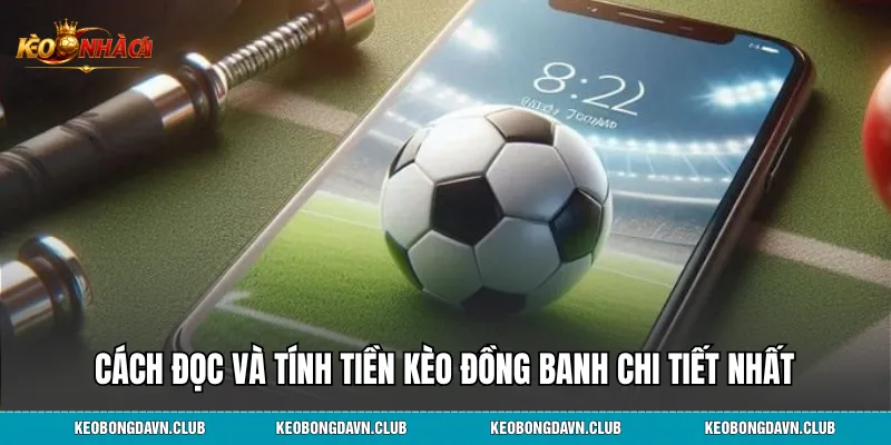 Cách đọc và tính tiền kèo đồng banh chi tiết nhất