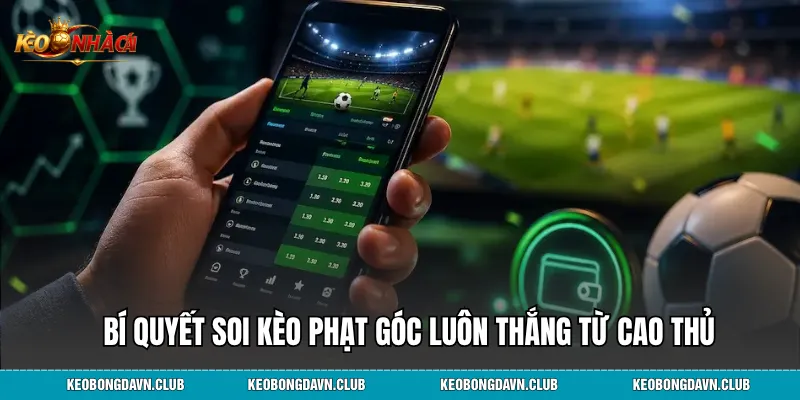 Bí quyết soi kèo phạt góc luôn thắng từ cao thủ