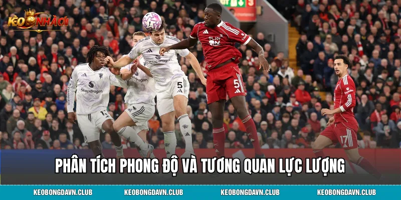 Phân tích phong độ và tương quan lực lượng Manchester United vs Liverpool