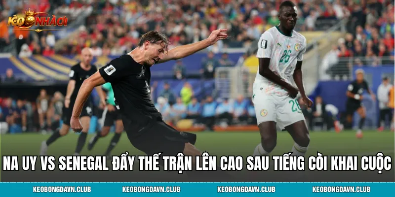 Na Uy vs Senegal đẩy thế trận lên cao ngay sau tiếng còi khai cuộcNa Uy vs Senegal đẩy thế trận lên cao ngay sau tiếng còi khai cuộc
