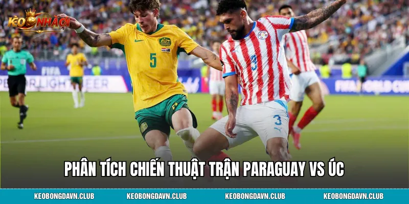 Phân tích chiến thuật trận Paraguay vs Úc