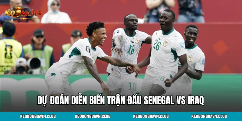 Dự đoán diễn biến trận đấu Senegal vs Iraq