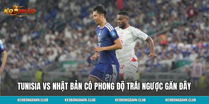 Tunisia vs Nhật Bản có phong độ trái ngược gần đây